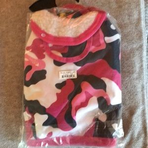 NWT-lined dog vest pink camo x-small🐶♥️